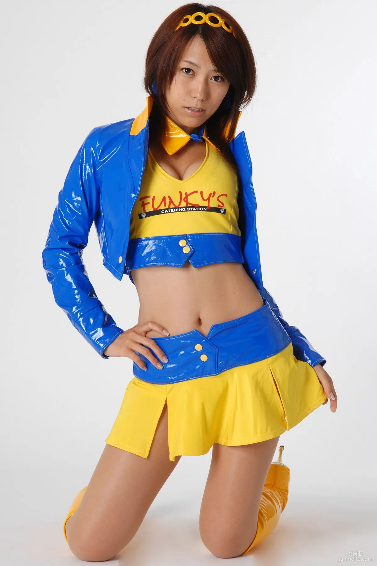 [BWH] HRQ0079 Misato Kashiwagi Race Queen + High-Cut Swimsuit Photo Set photo 11