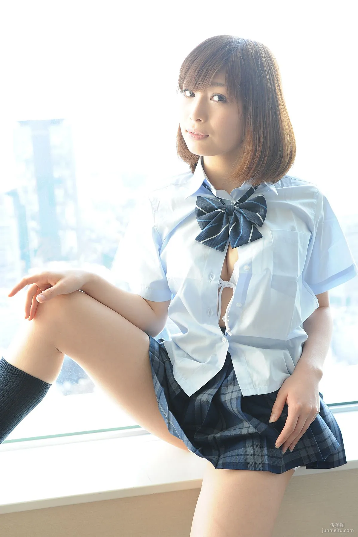 Haruka Misaki School Uniform Girl Temptation Photo Set [BWH] BWH0186 photo 11