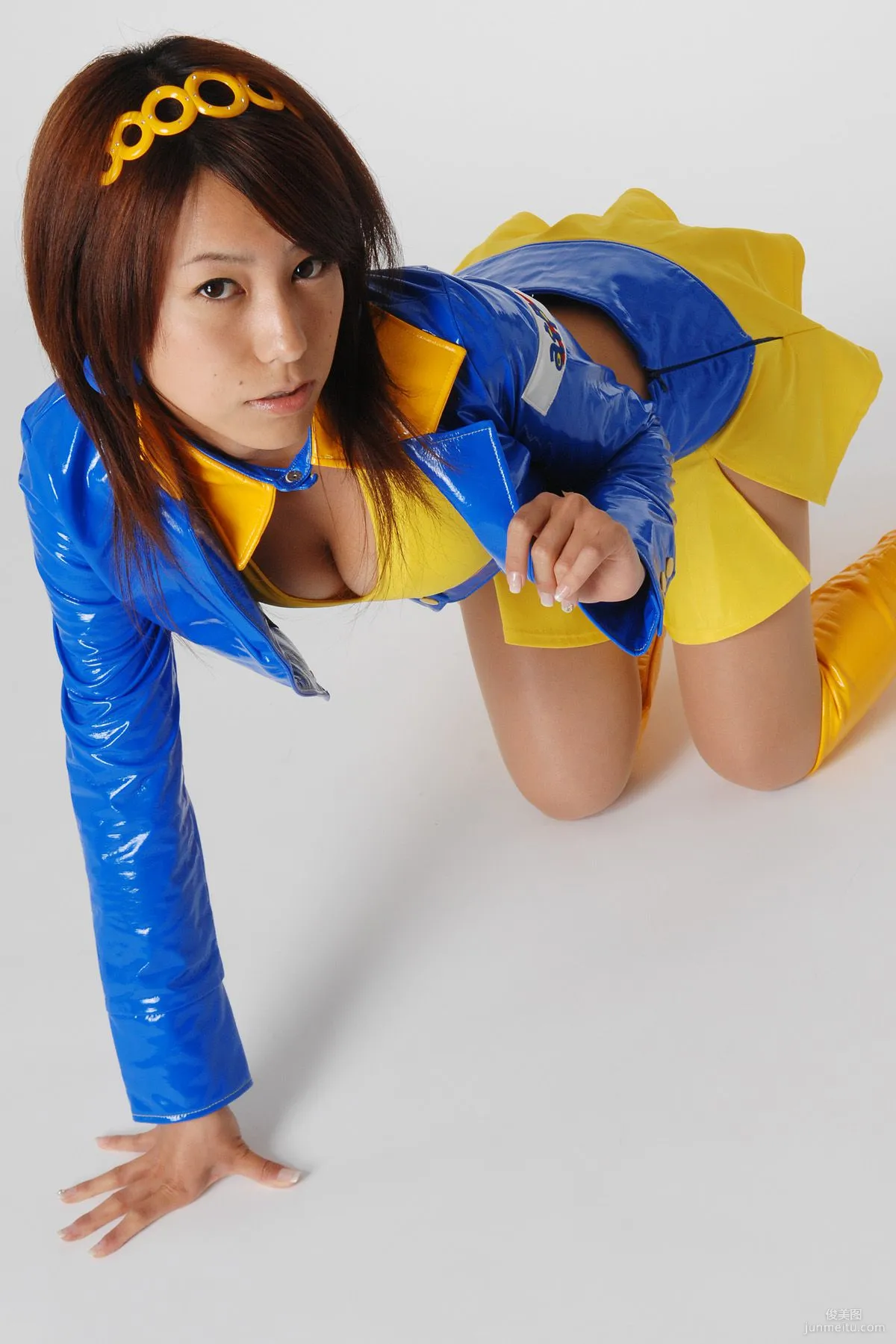 [BWH] HRQ0079 Misato Kashiwagi Race Queen + High-Cut Swimsuit Photo Set photo 13