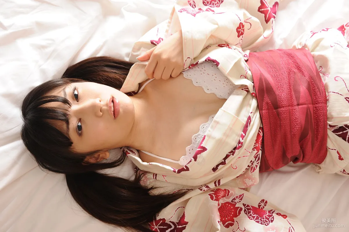 [BWH] BWH0182 Kaede Shimizu 'Lingerie + Kimono Seduction' Photo Set photo 69