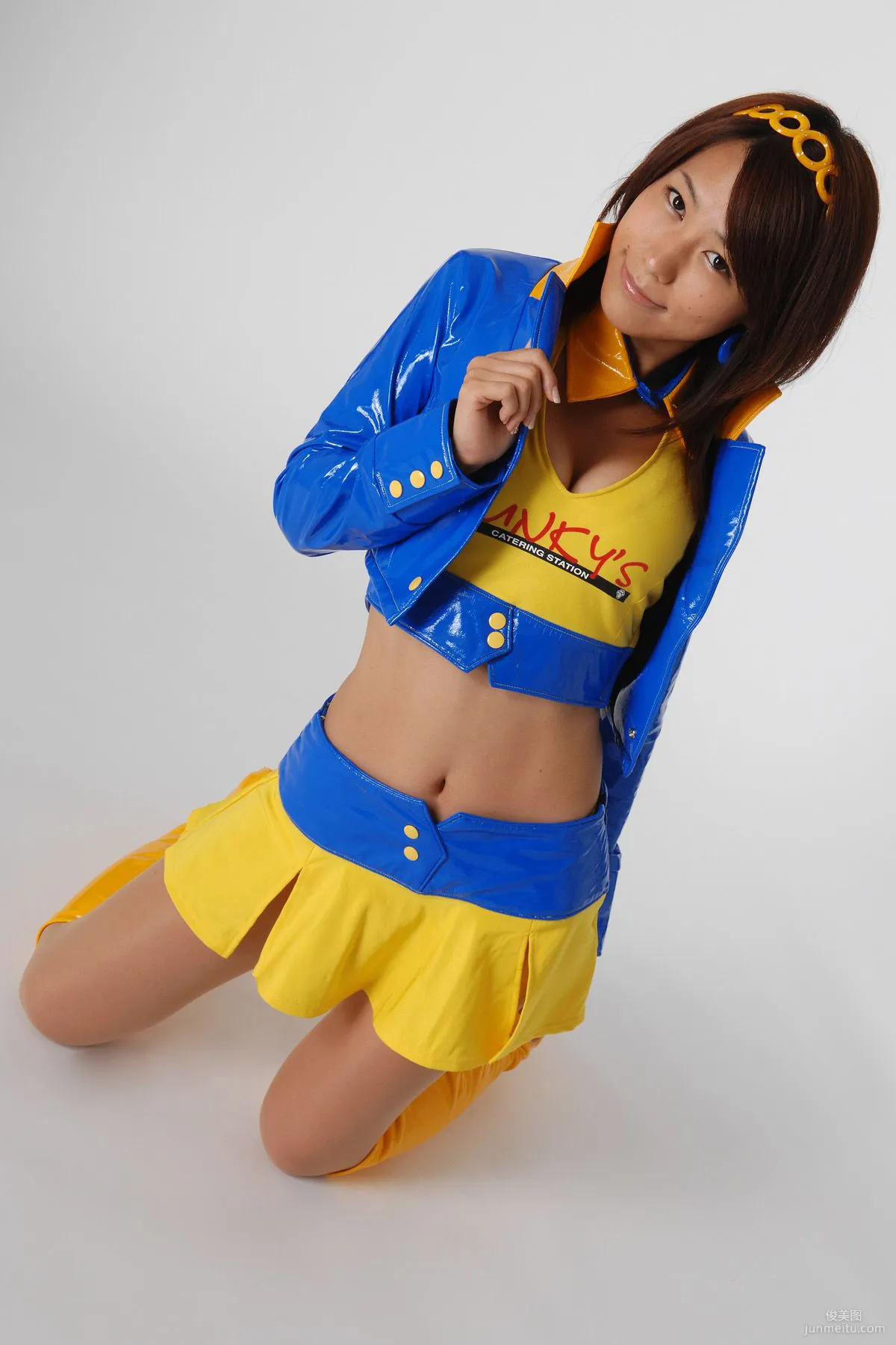 [BWH] HRQ0079 Misato Kashiwagi Race Queen + High-Cut Swimsuit Photo Set photo 12