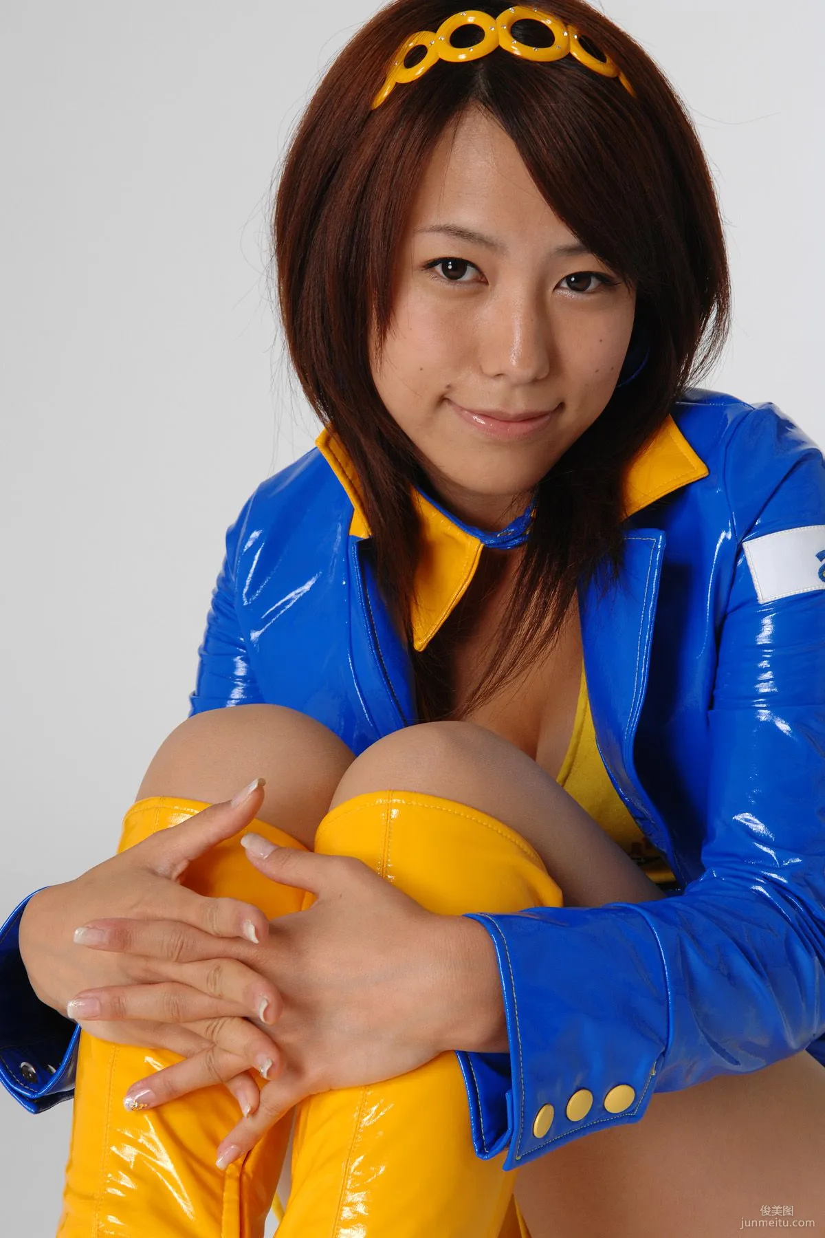 [BWH] HRQ0079 Misato Kashiwagi Race Queen + High-Cut Swimsuit Photo Set photo 18