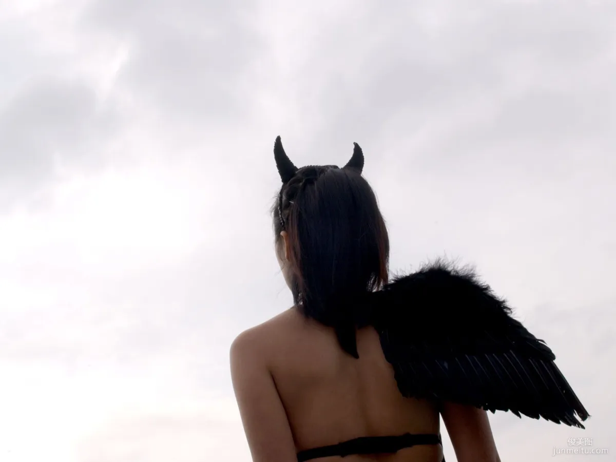 Megumi Kagurazaka, Black Angel Photo Set [For-side] photo 8