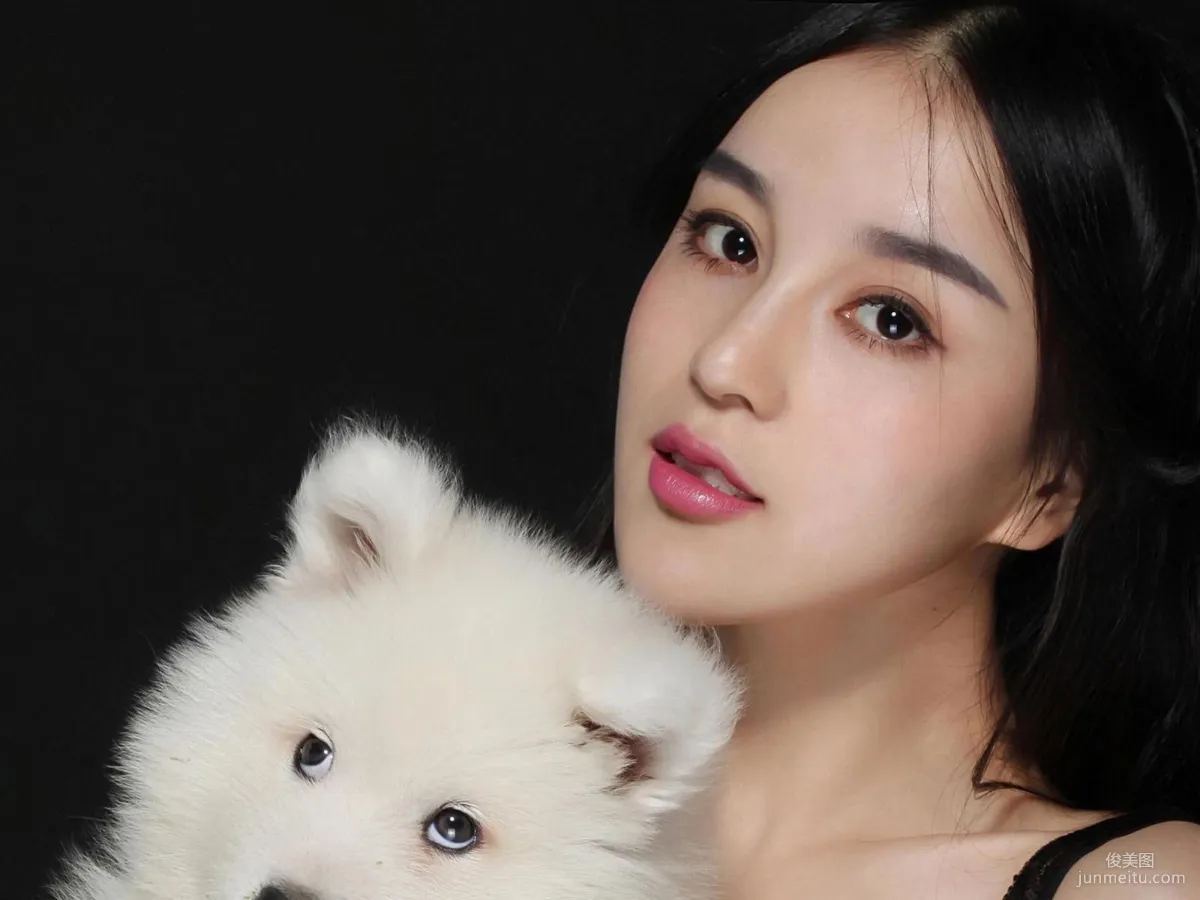 Mixed-Race Beauty Model Shi Yiyi Studio Shoot Photo Set photo 20