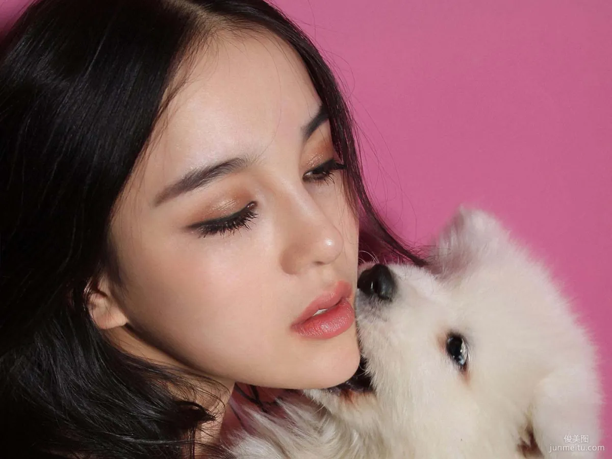 Mixed-Race Beauty Model Shi Yiyi Studio Shoot Photo Set photo 19
