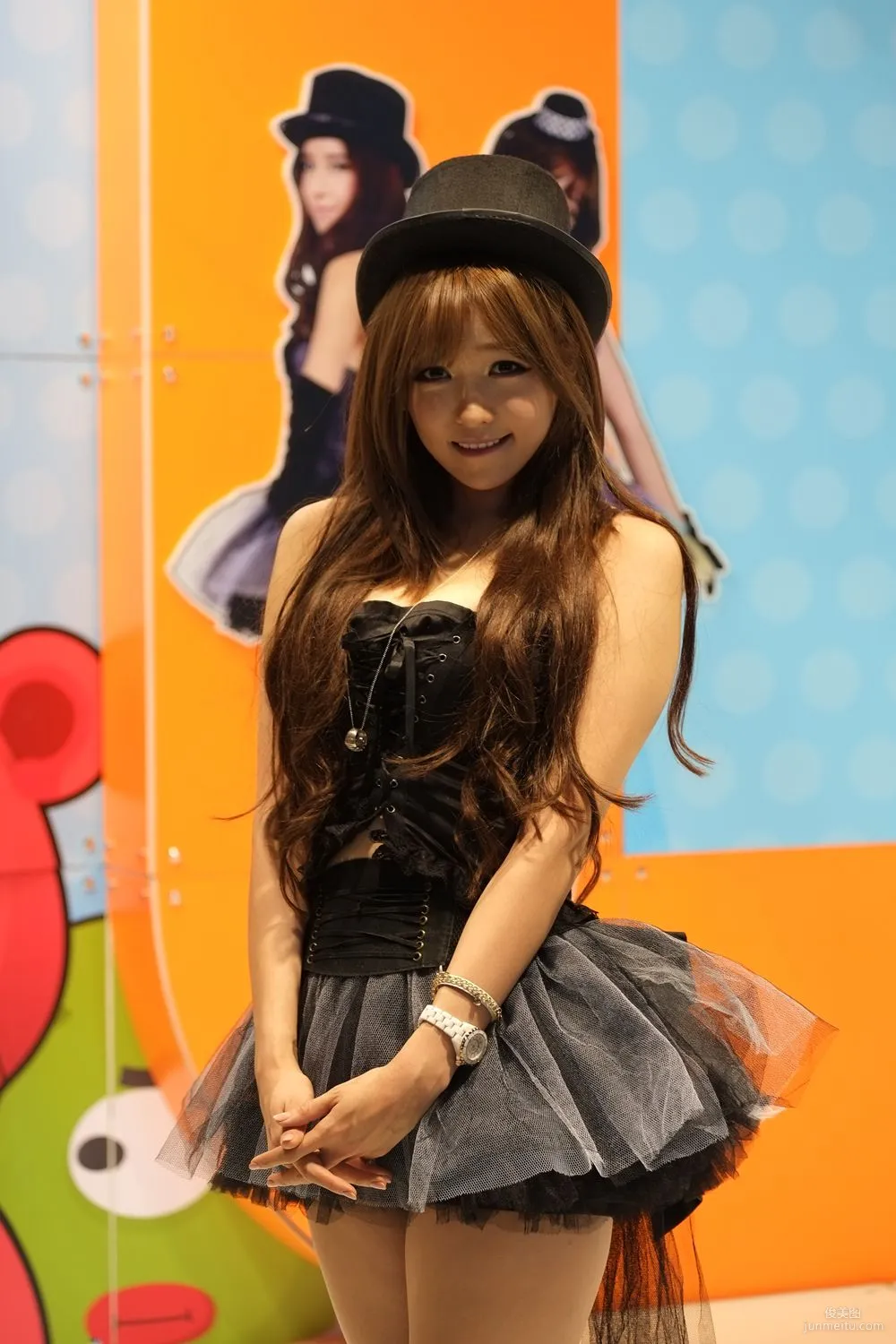 Korean Goddess Lee Eun Hye - ShowGirl Booth Photo Collection [Part 2] photo 30