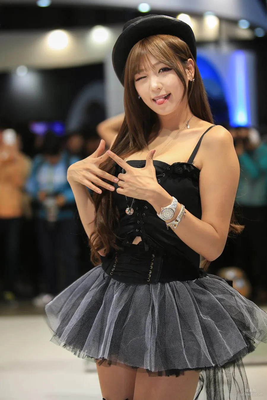 Korean Goddess Lee Eun Hye - ShowGirl Booth Photo Collection [Part 2] photo 19