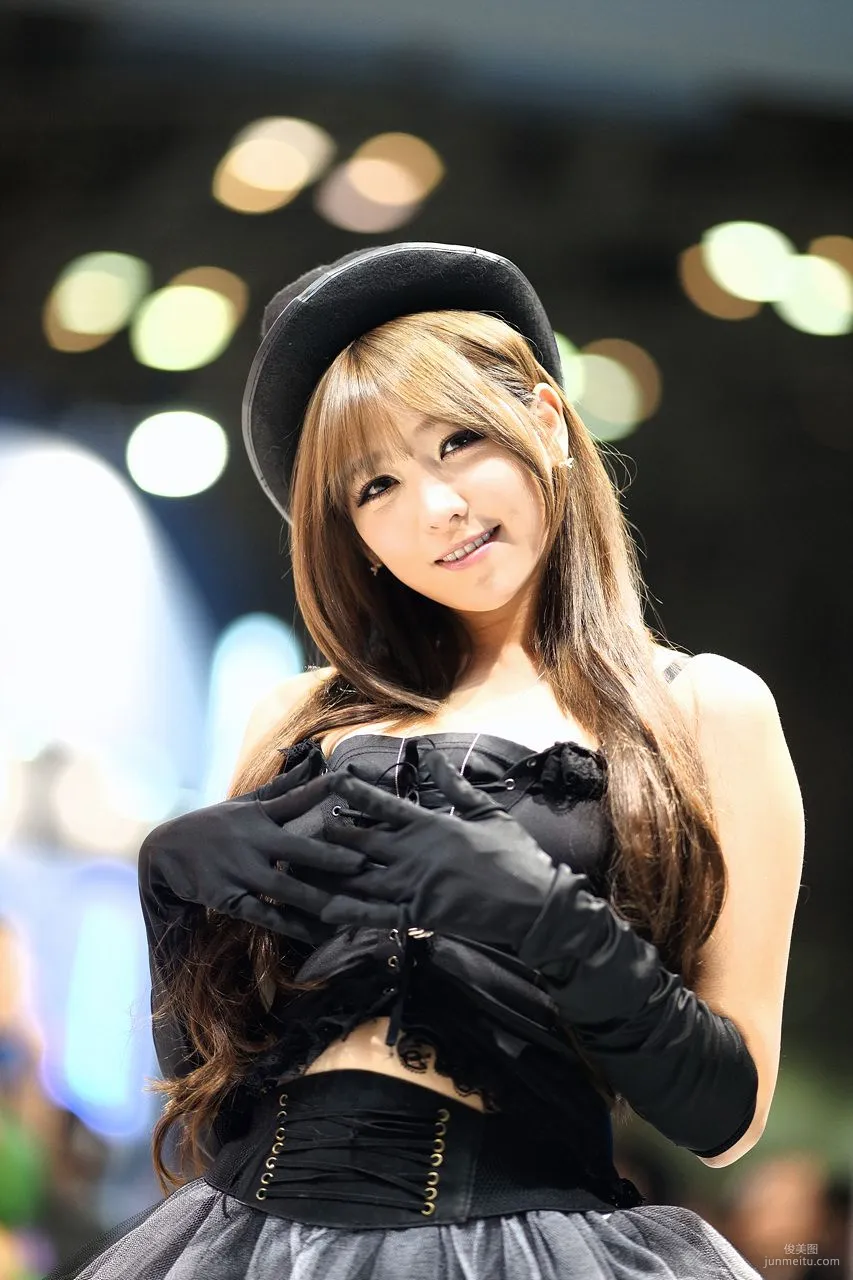 Korean Goddess Lee Eun Hye - ShowGirl Booth Photo Collection [Part 2] photo 11