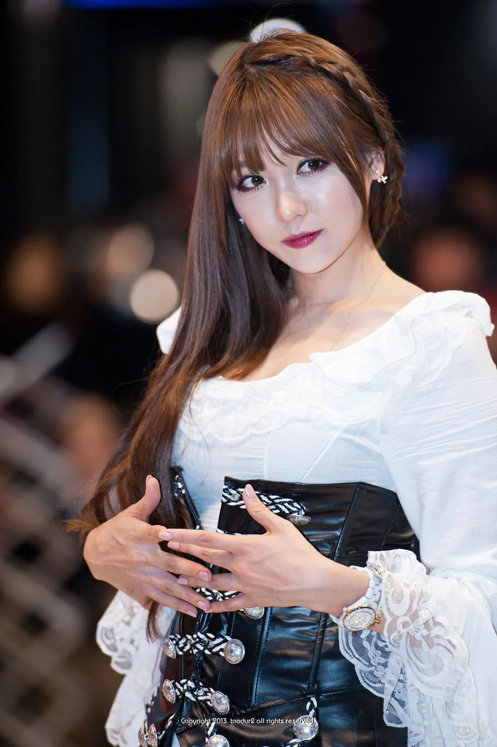 Korean ShowGirl Beauty Lee Eun Hye Booth Pictures Collection photo 17