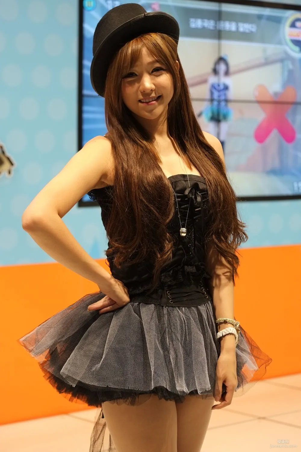 Korean Goddess Lee Eun Hye - ShowGirl Booth Photo Collection [Part 2] photo 37
