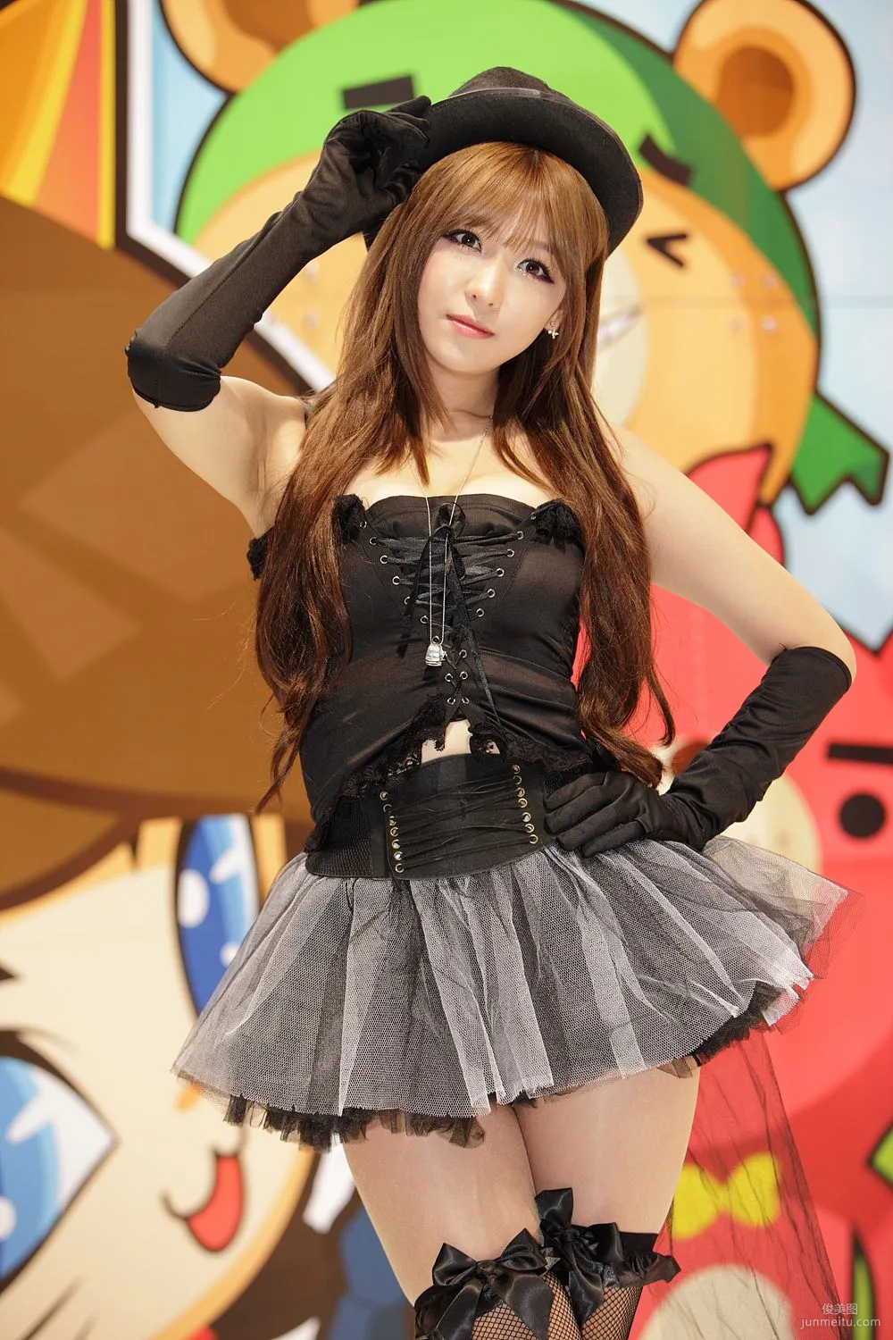 Korean Goddess Lee Eun Hye - ShowGirl Booth Photo Collection [Part 2] photo 43