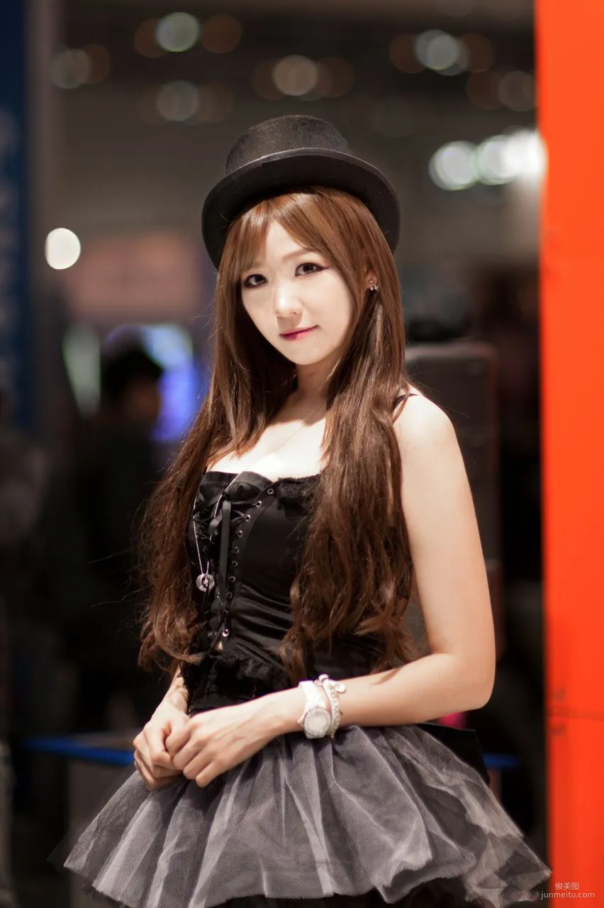 Korean Goddess Lee Eun Hye - ShowGirl Booth Photo Collection [Part 2] photo 39