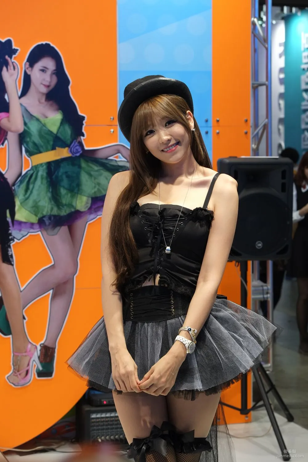 Korean Goddess Lee Eun Hye - ShowGirl Booth Photo Collection [Part 2] photo 26