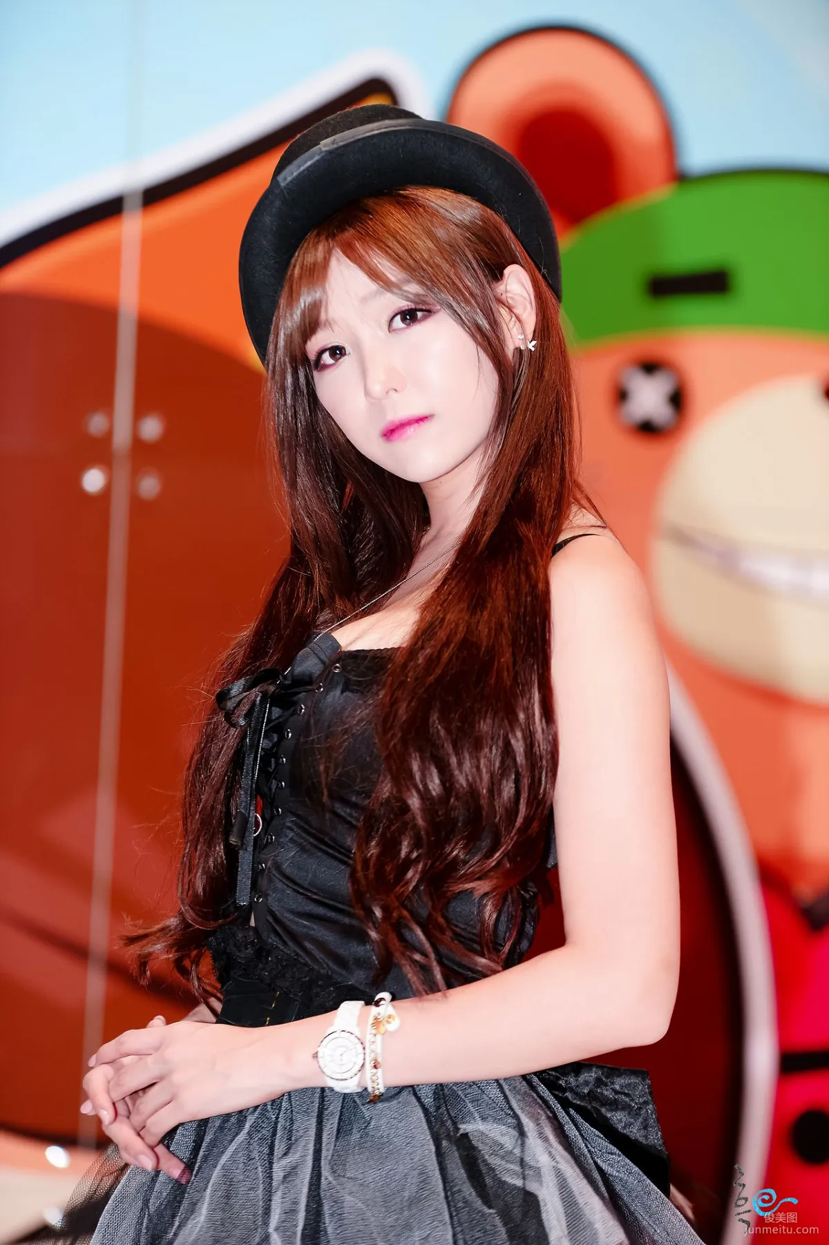Korean Goddess Lee Eun Hye - ShowGirl Booth Photo Collection [Part 2] photo 54