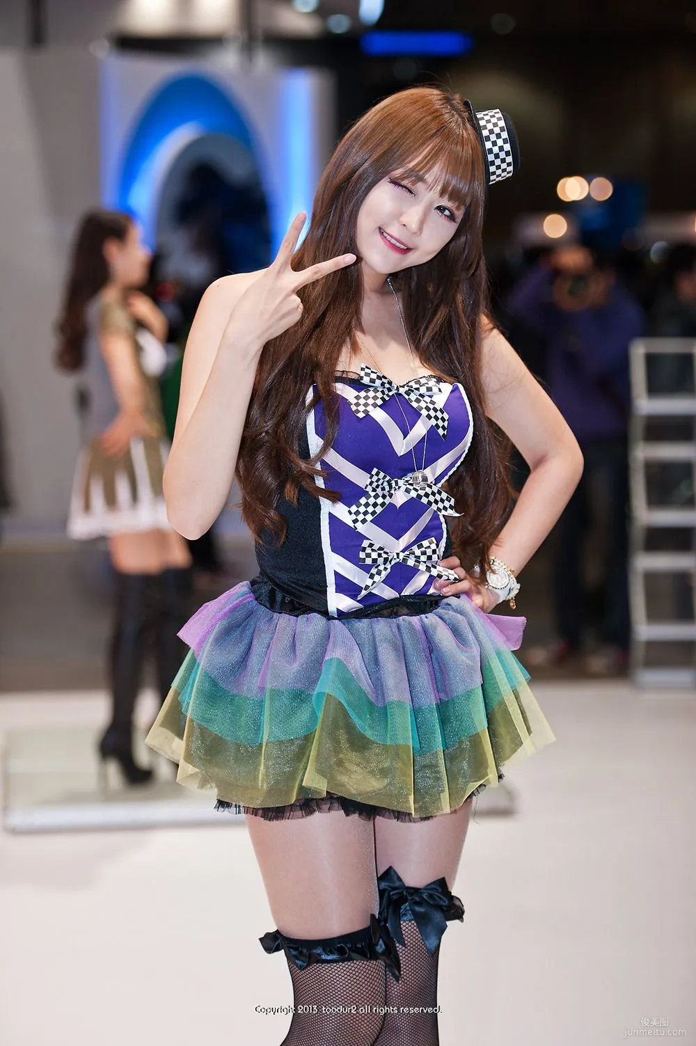 Korean ShowGirl Beauty Lee Eun Hye Booth Pictures Collection photo 48