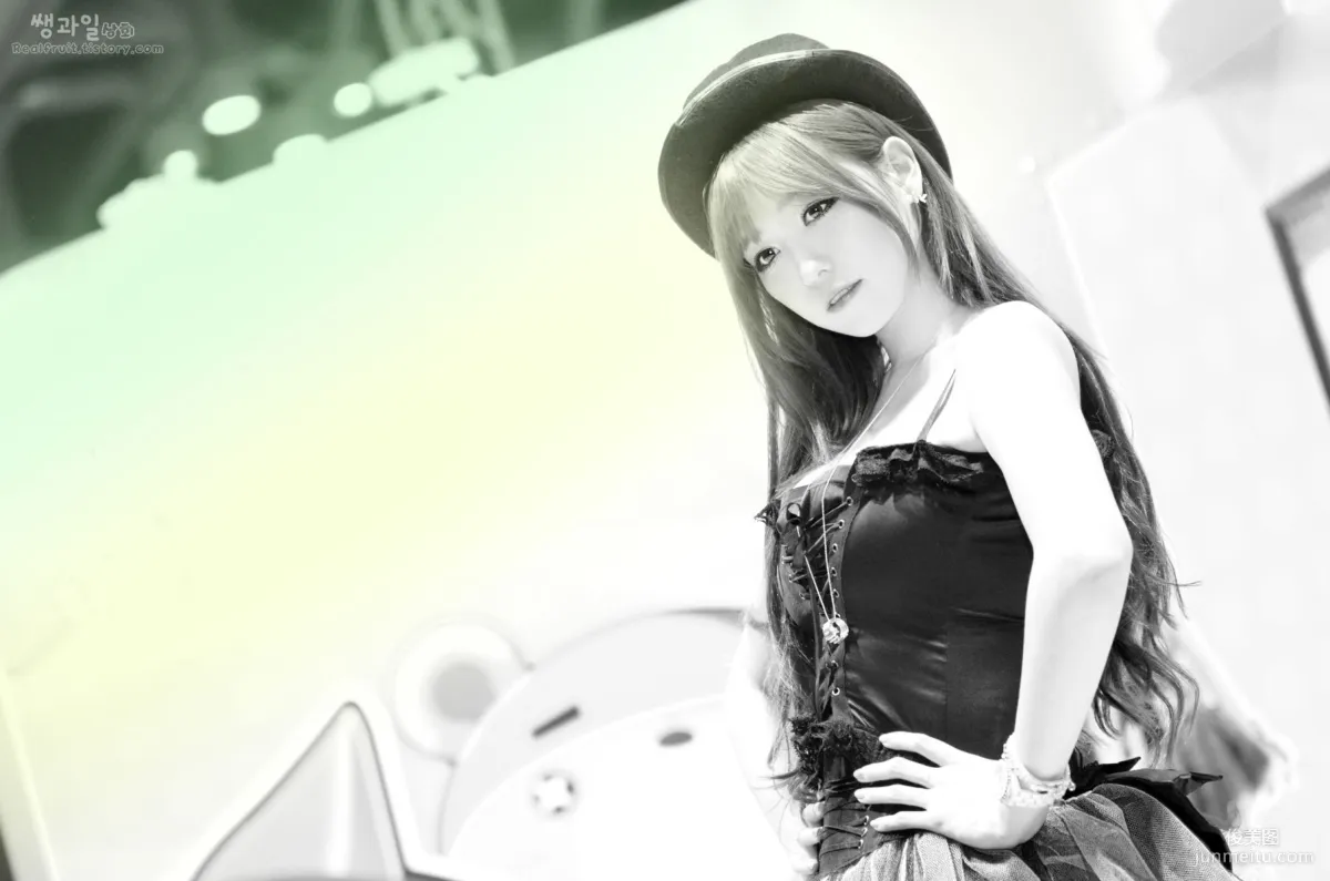 Korean Goddess Lee Eun Hye - ShowGirl Booth Photo Collection [Part 2] photo 49