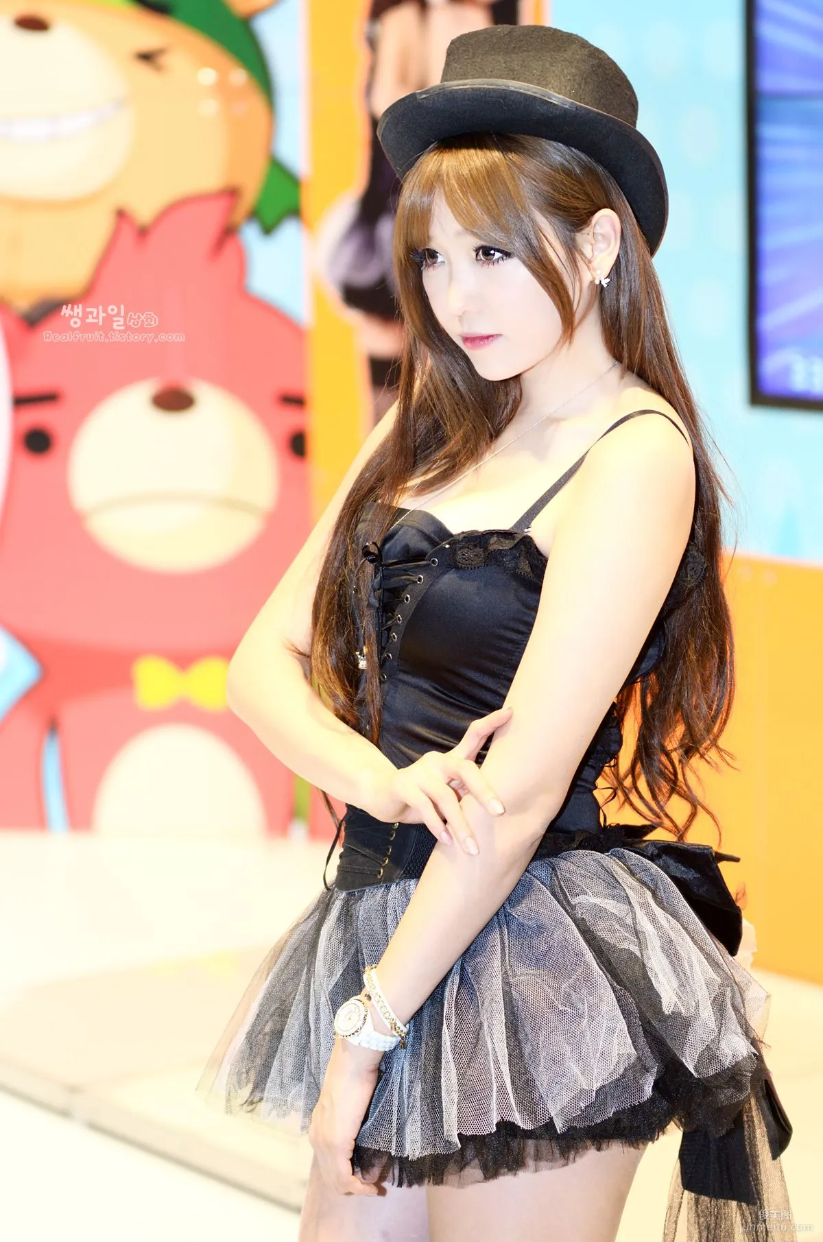 Korean Goddess Lee Eun Hye - ShowGirl Booth Photo Collection [Part 2] photo 47