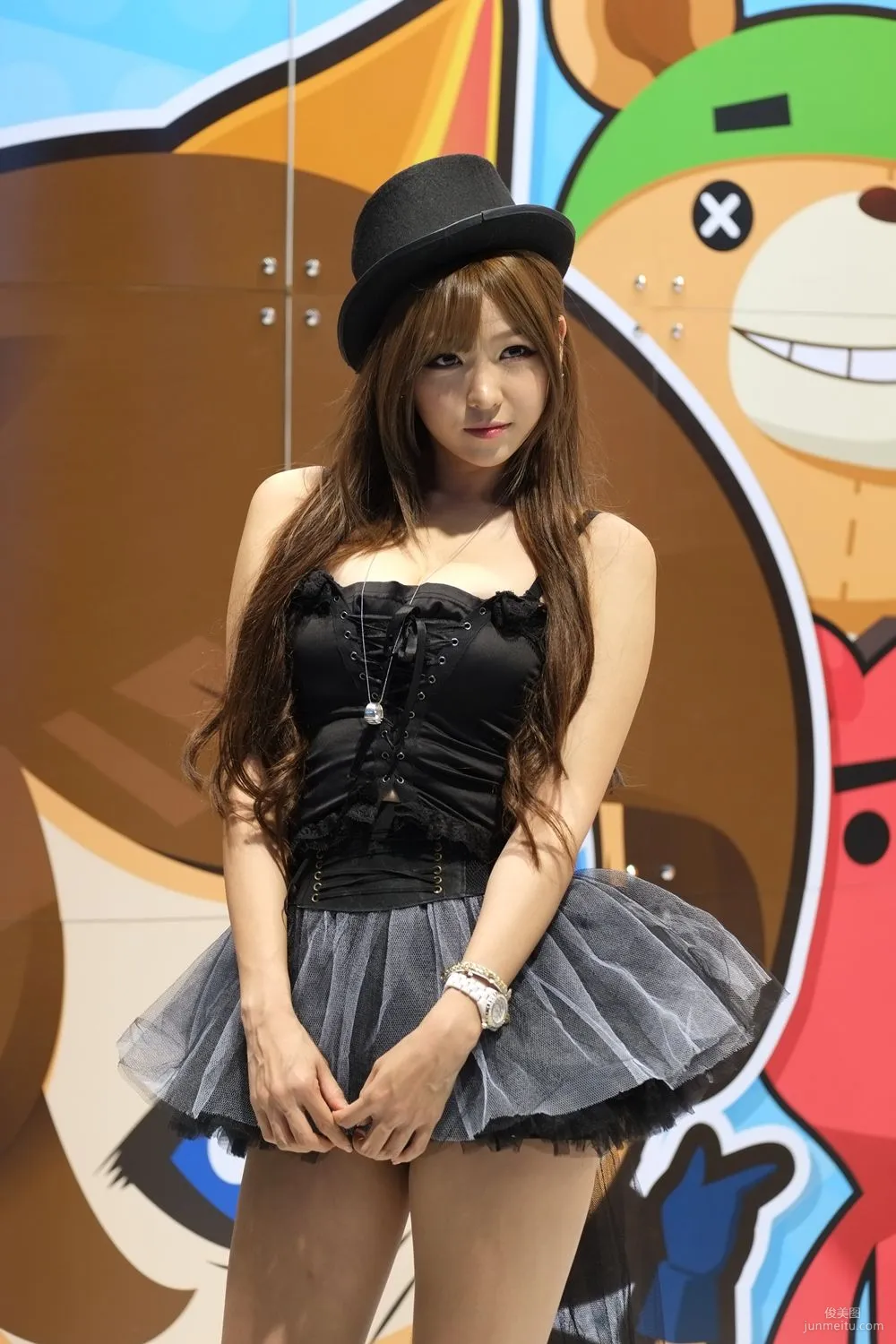 Korean Goddess Lee Eun Hye - ShowGirl Booth Photo Collection [Part 2] photo 23