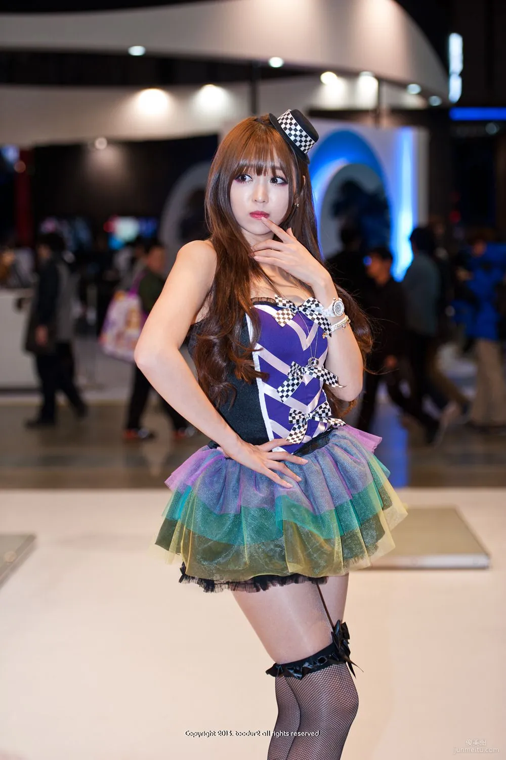 Korean ShowGirl Beauty Lee Eun Hye Booth Pictures Collection photo 51