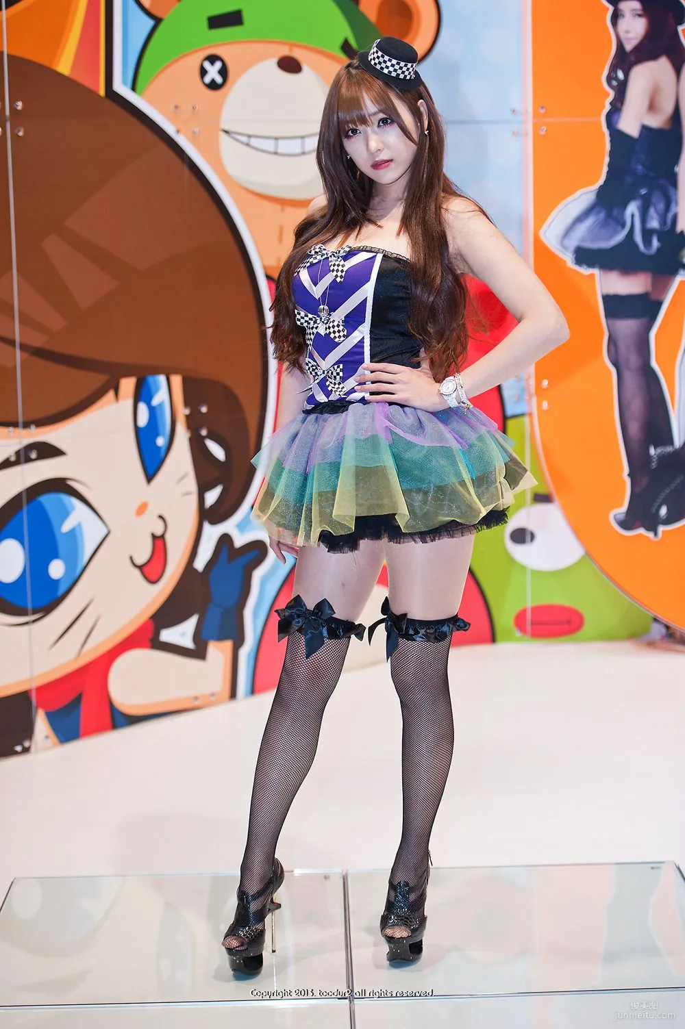 Korean ShowGirl Beauty Lee Eun Hye Booth Pictures Collection photo 49