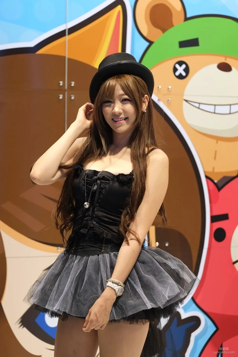 Korean Goddess Lee Eun Hye - ShowGirl Booth Photo Collection [Part 2] photo 24