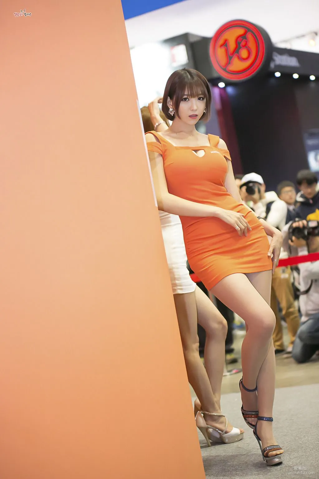 Booth Beauty Lee Eun Hye, ShowGirl Korea International Game Show 2014 Gstar Set photo 65