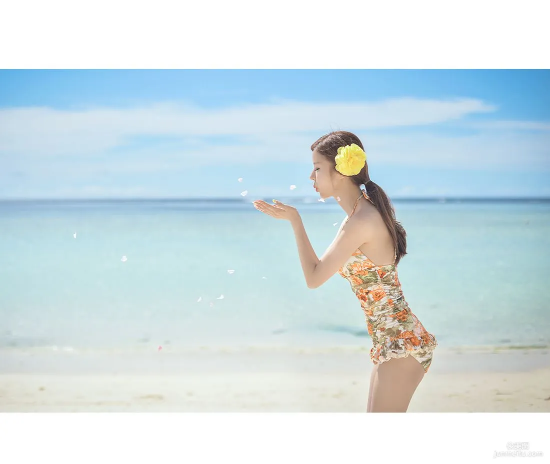 Korean Bongjashop Model Outdoor Shoot Big Collection photo 10
