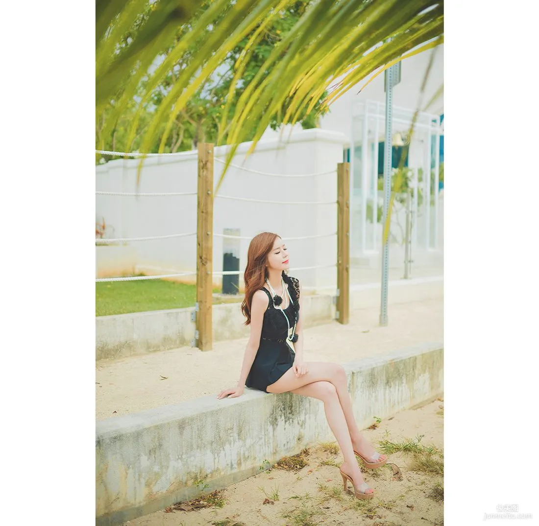 Korean Bongjashop Model Outdoor Shoot Big Collection photo 145