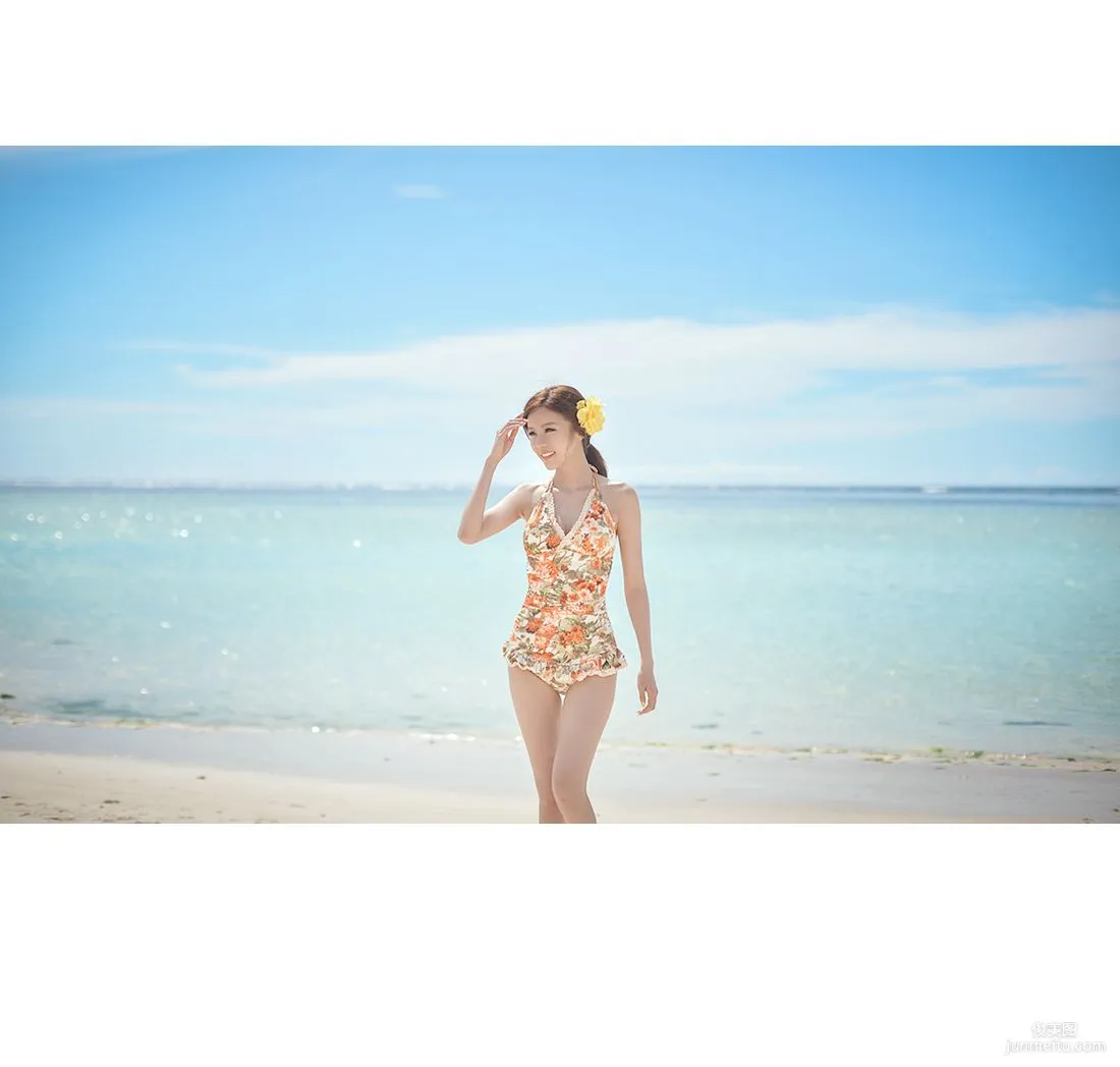 Korean Bongjashop Model Outdoor Shoot Big Collection photo 123