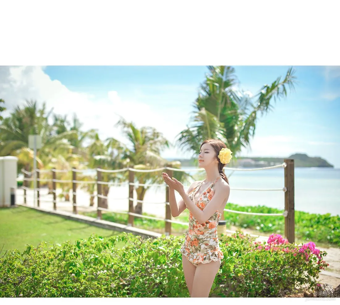 Korean Bongjashop Model Outdoor Shoot Big Collection photo 30