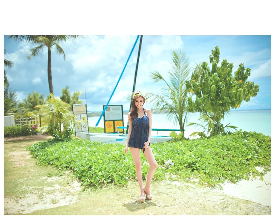 Korean Bongjashop Model Outdoor Shoot Big Collection photo 153