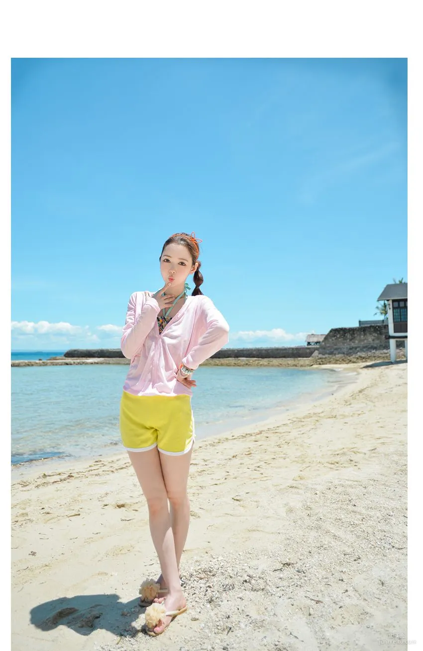 Korean Bongjashop Model Outdoor Shoot Big Collection photo 155