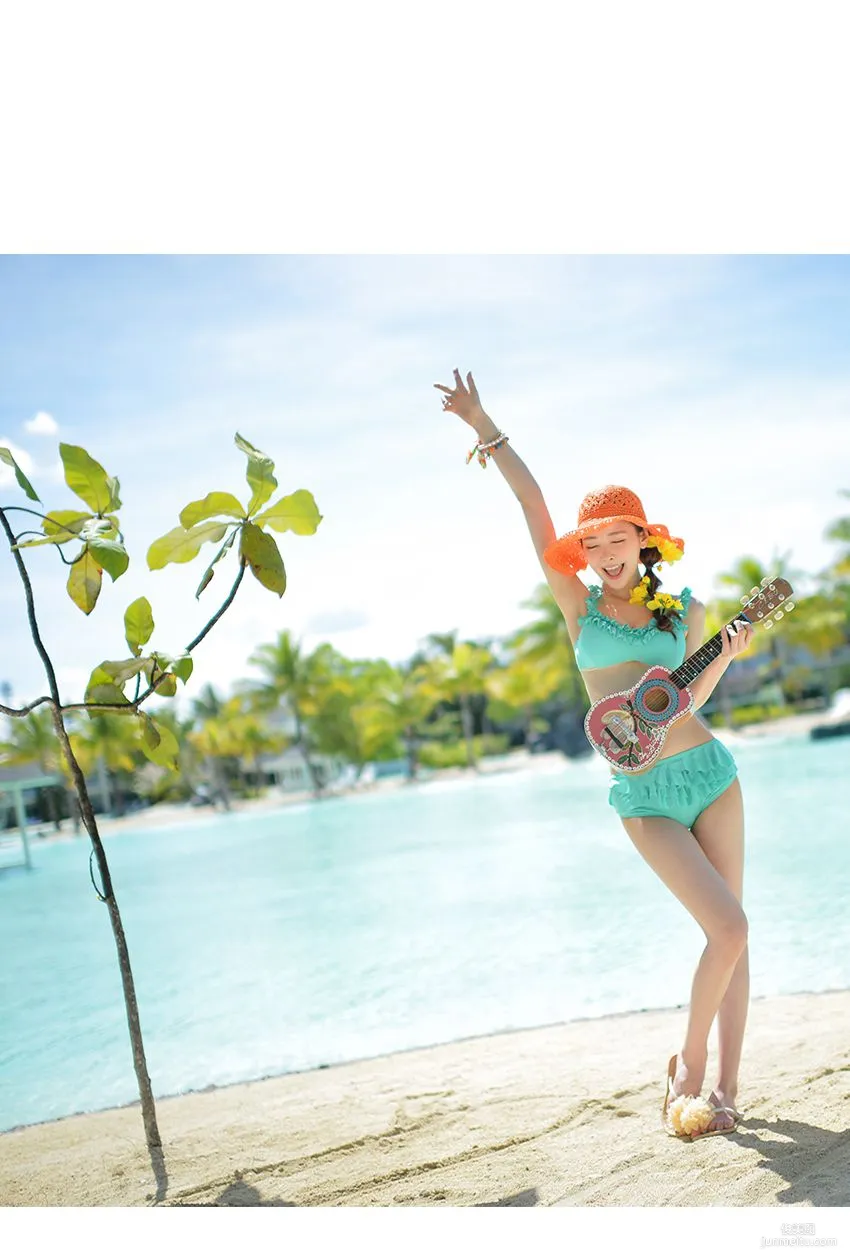 Korean Bongjashop Model Outdoor Shoot Big Collection photo 17