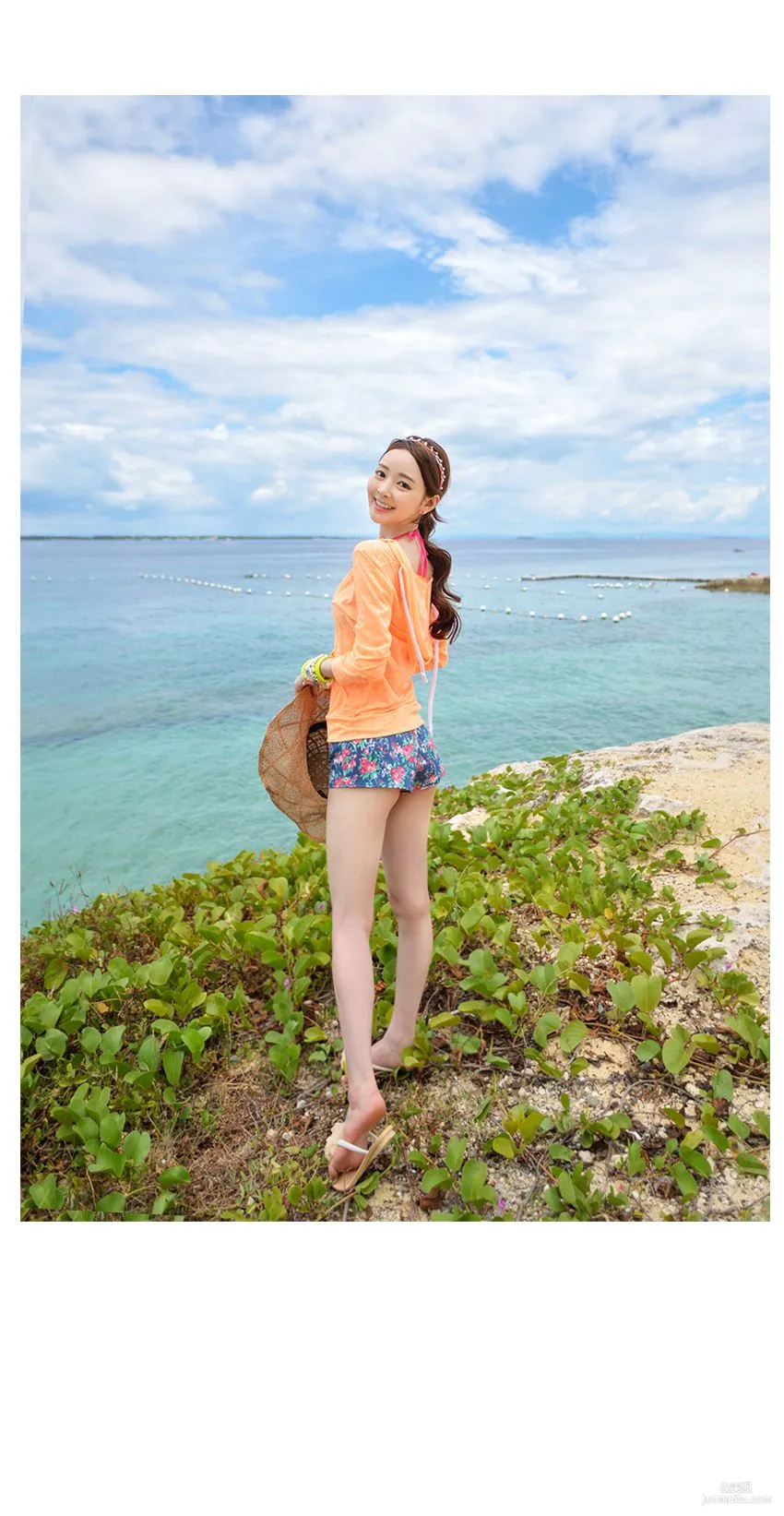 Korean Bongjashop Model Outdoor Shoot Big Collection photo 174