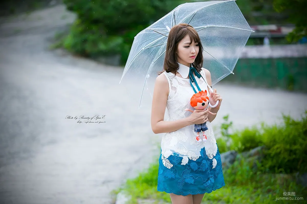 极品女神李恩慧/이은혜《街拍蕾丝连衣裙》 写真集5
