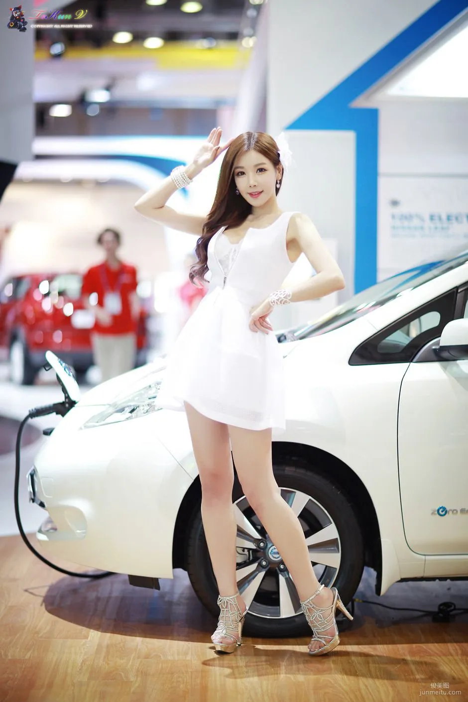 Korean Car Model Li Zhenying, Auto Show Picture Series, Compilation photo 47
