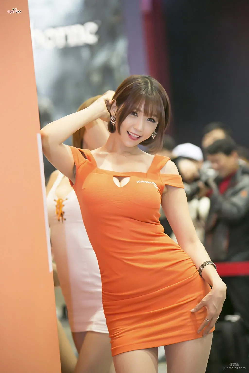 Booth Beauty Lee Eun Hye, ShowGirl Korea International Game Show 2014 Gstar Set photo 4