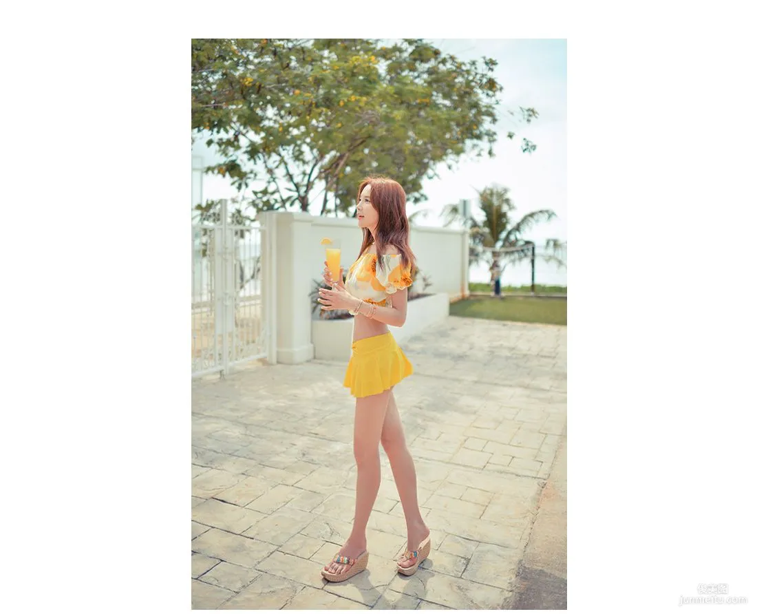 Korean Bongjashop Model Outdoor Shoot Big Collection photo 184
