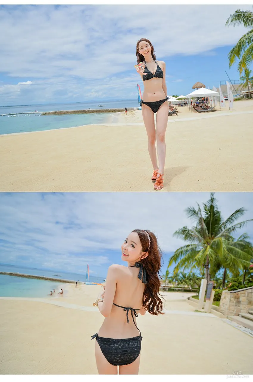 Korean Bongjashop Model Outdoor Shoot Big Collection photo 92
