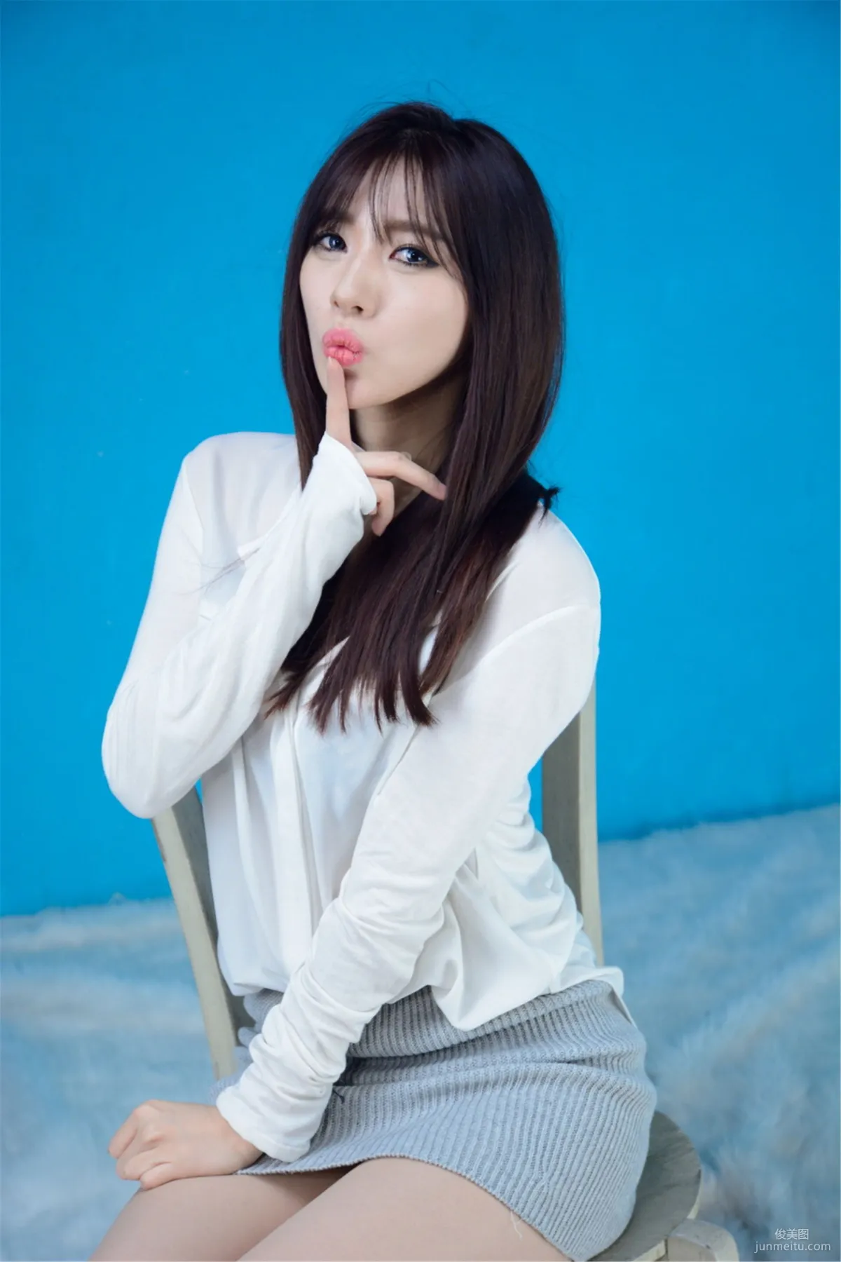 Korean Beauty Song Ju-Ah 《Pure White Jade Rabbit》 Photo Set photo 33