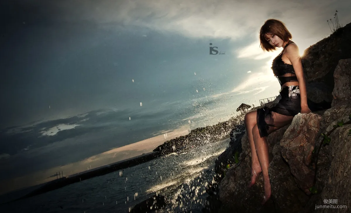Heo Yun Mi, Beach Beautiful Lace Photo Set photo 14