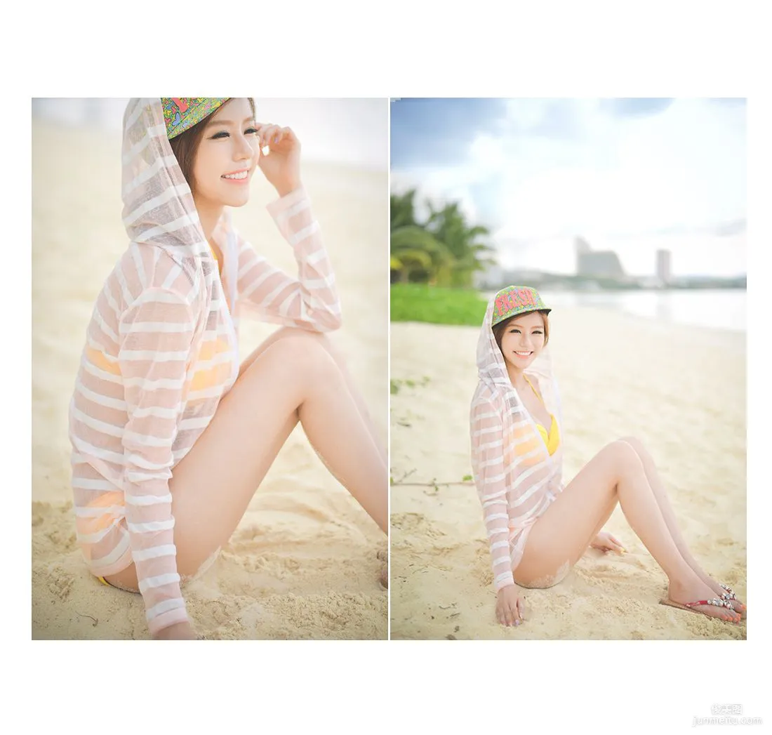 Korean Bongjashop Model Outdoor Shoot Big Collection photo 192