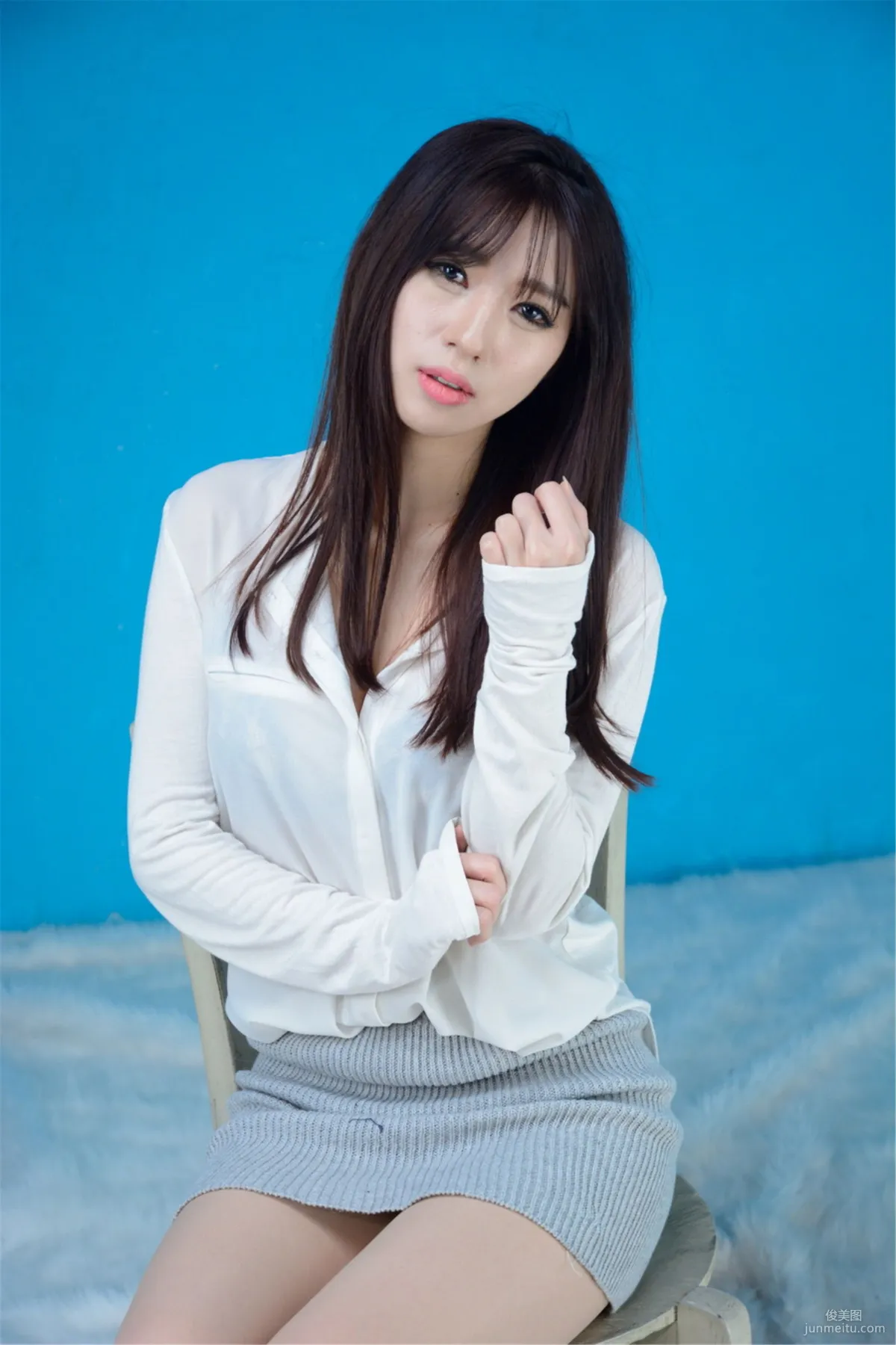 Korean Beauty Song Ju-Ah 《Pure White Jade Rabbit》 Photo Set photo 20