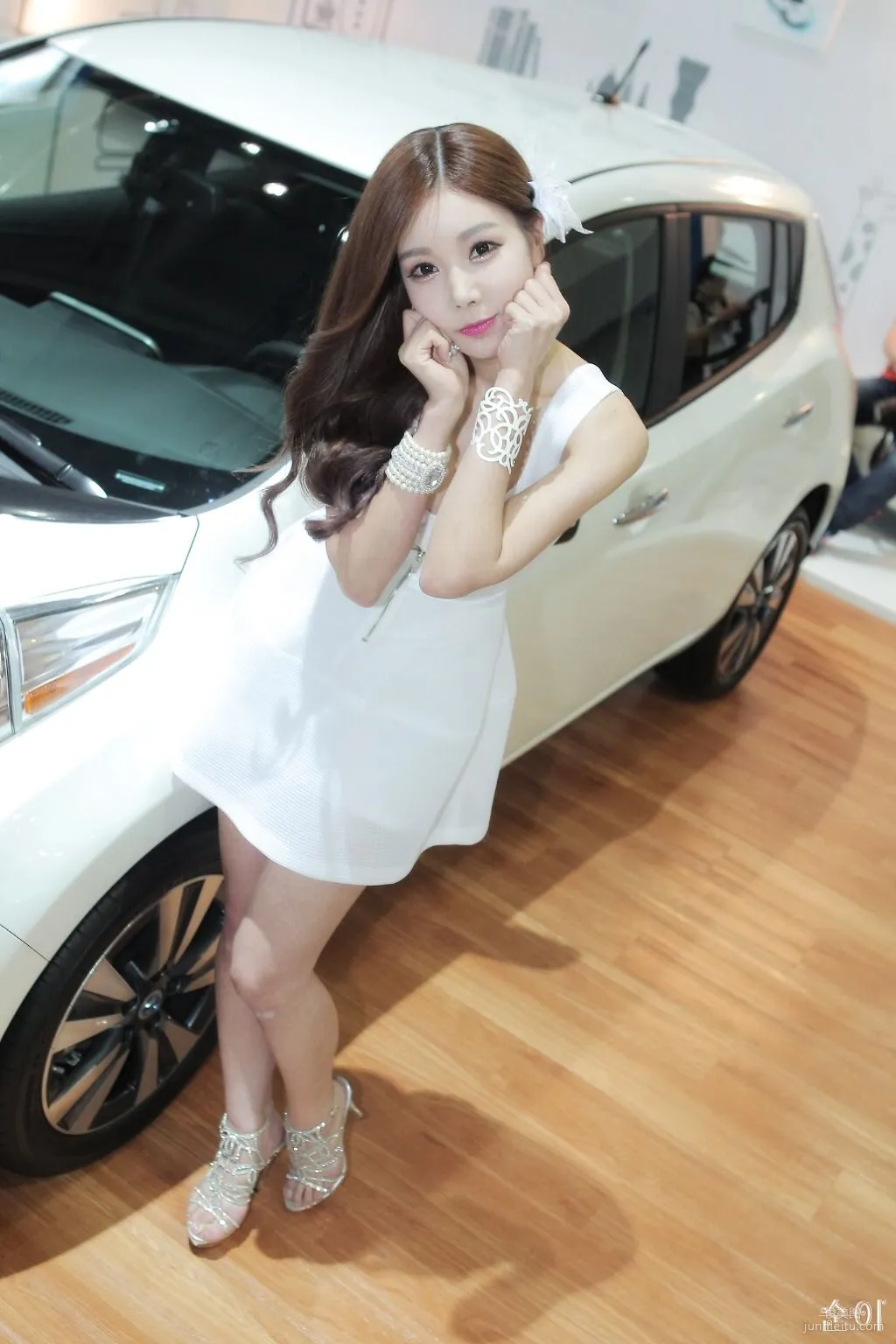 Korean Car Model Li Zhenying, Auto Show Picture Series, Compilation photo 57