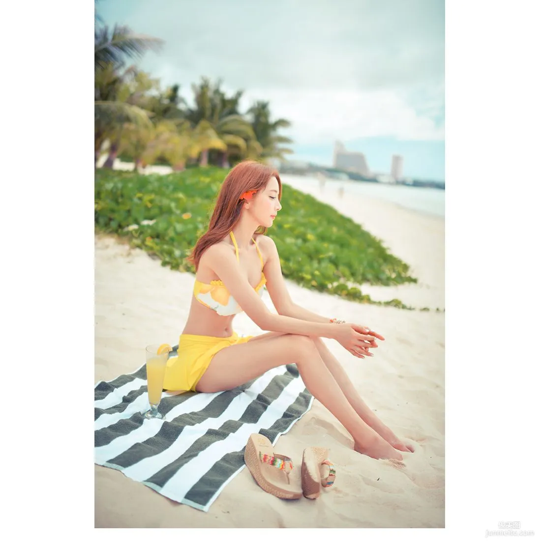 Korean Bongjashop Model Outdoor Shoot Big Collection photo 61