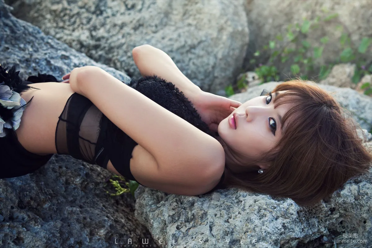 Heo Yun Mi, Beach Beautiful Lace Photo Set photo 15