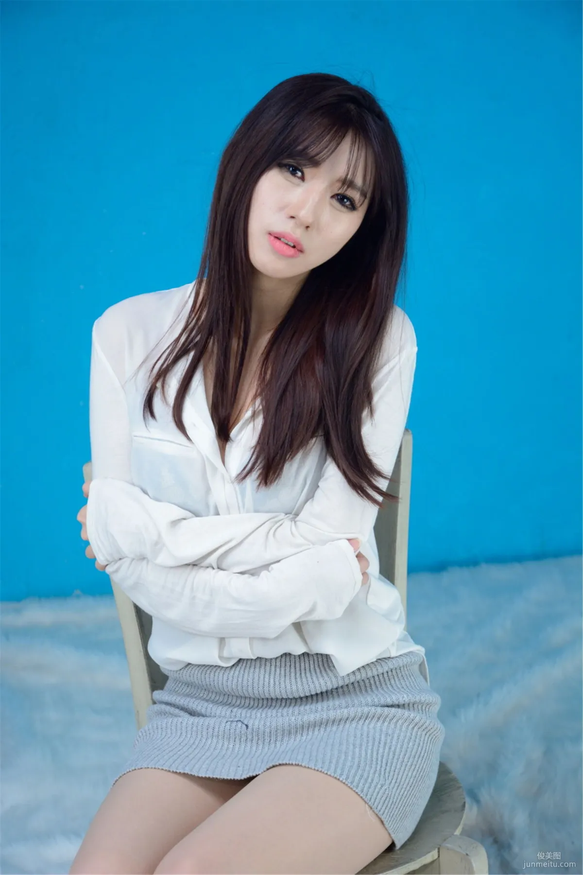 Korean Beauty Song Ju-Ah 《Pure White Jade Rabbit》 Photo Set photo 13