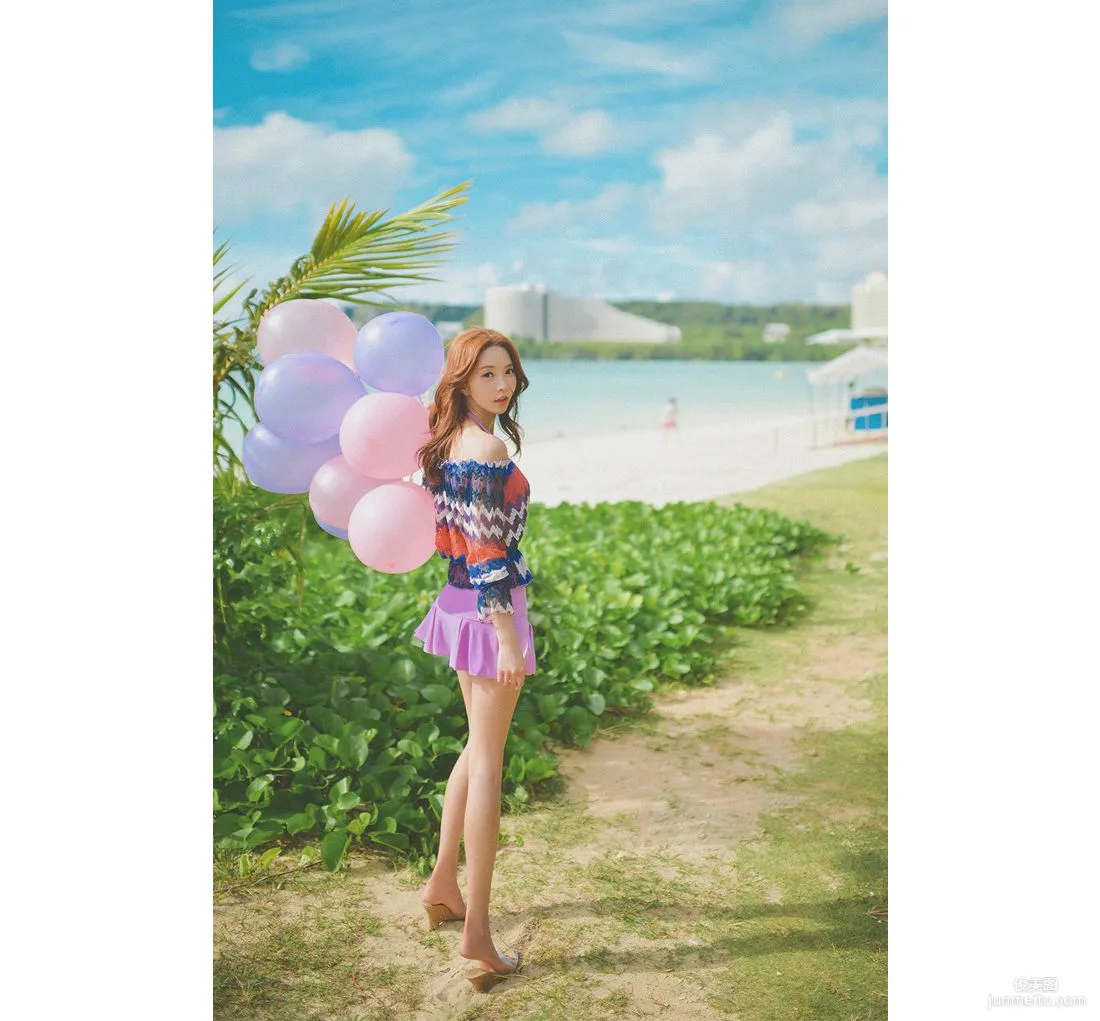 Korean Bongjashop Model Outdoor Shoot Big Collection photo 164