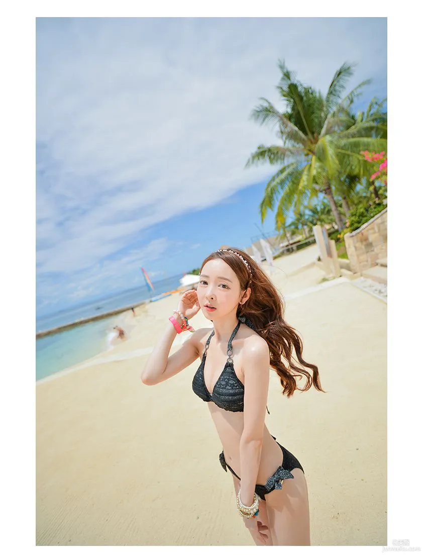 Korean Bongjashop Model Outdoor Shoot Big Collection photo 95