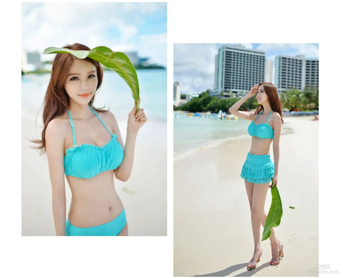 Korean Bongjashop Model Outdoor Shoot Big Collection photo 36